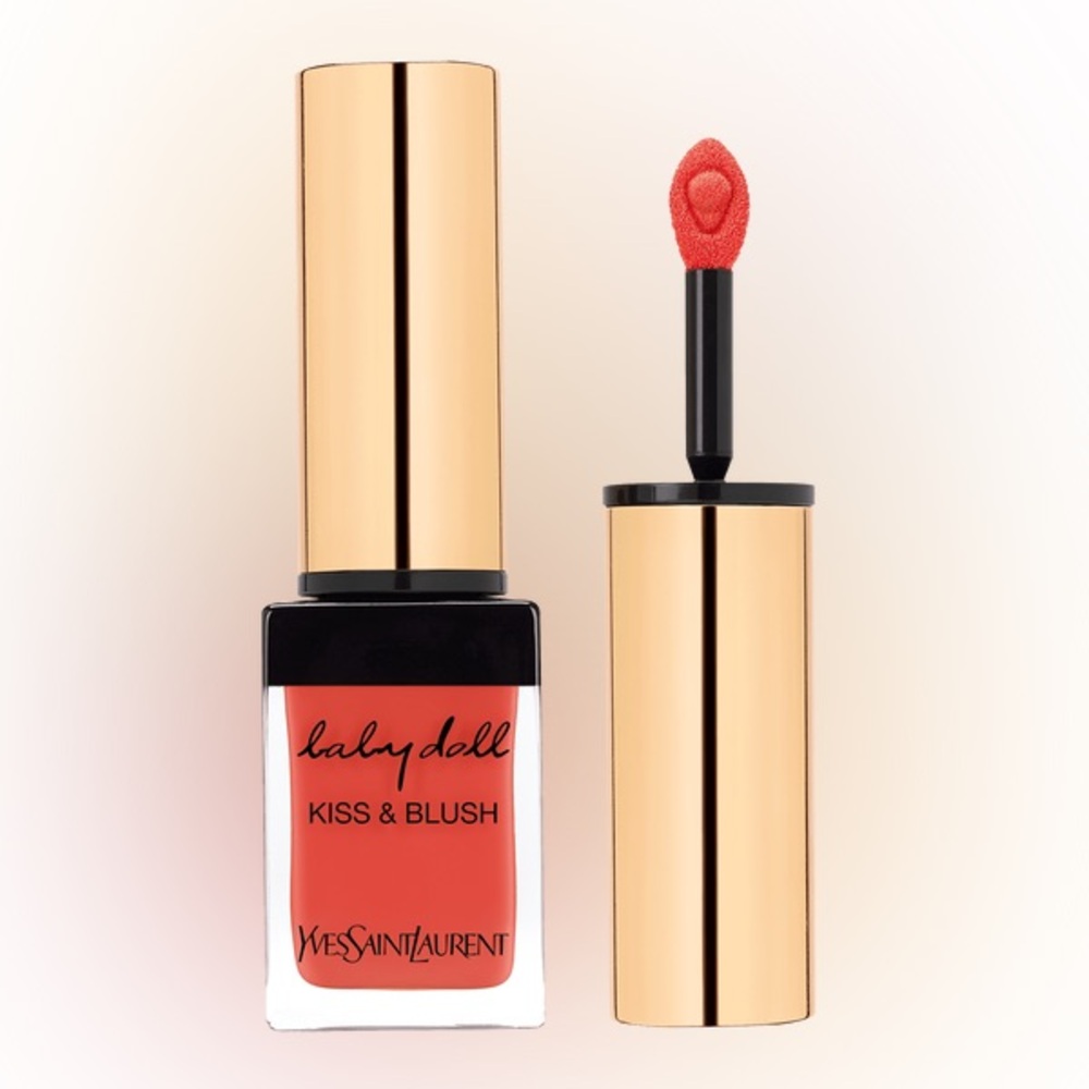 Yves Saint Laurent Baby Doll Kiss & Blush #4 Orange Fougueux